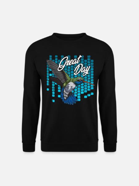 Kolibri - Unisex Pullover - Schwarz