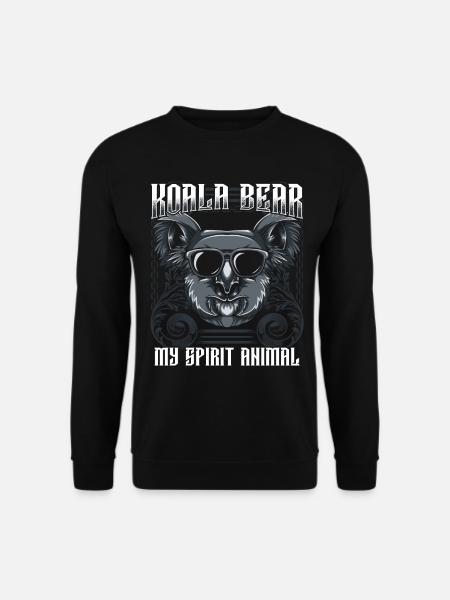 koala - Sweat-shirt Unisexe - noir