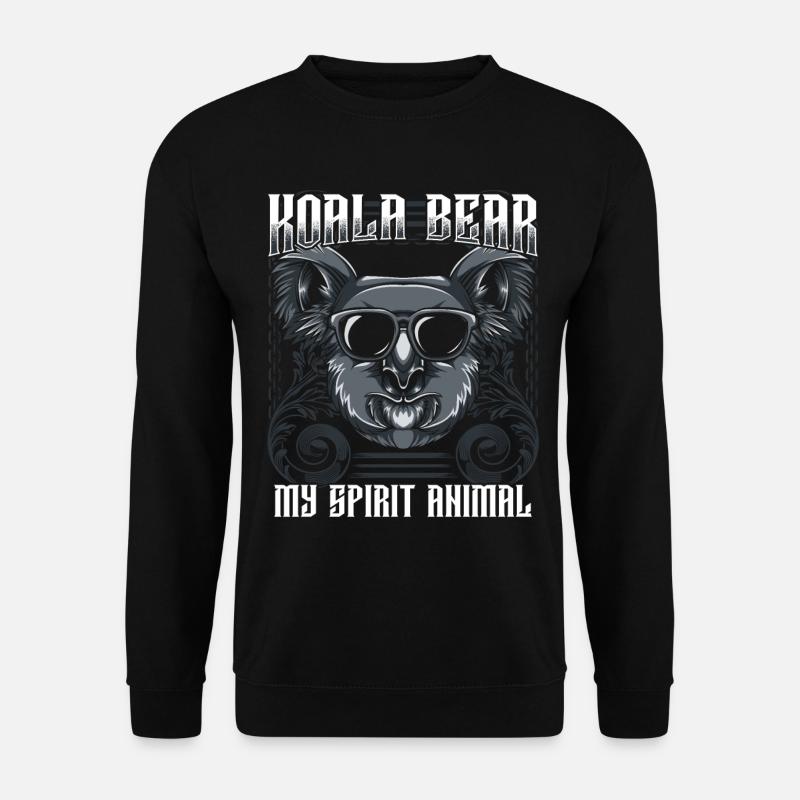koala - Sweat-shirt Unisexe - noir