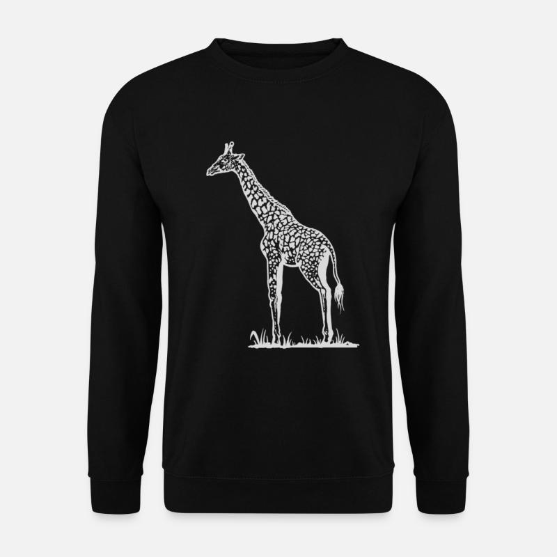 girafe - Sweat-shirt Unisexe - noir