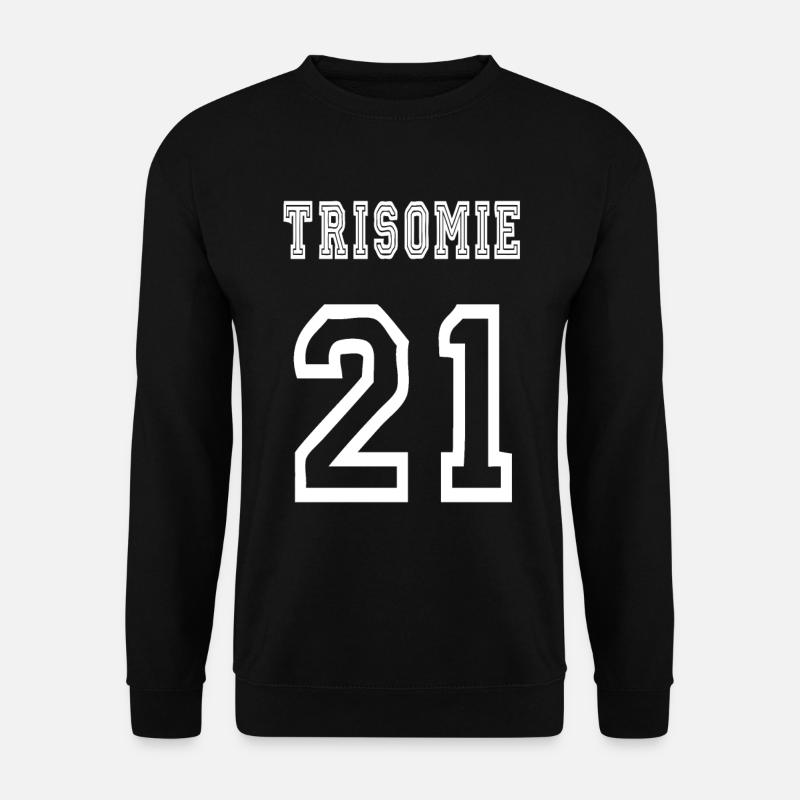 Trisomy 21 - Unisex Sweatshirt - black