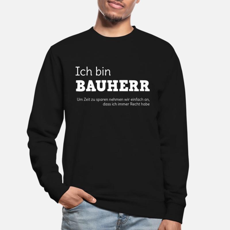 Constructeur de maison de construction Sweat-shirt Unisexe