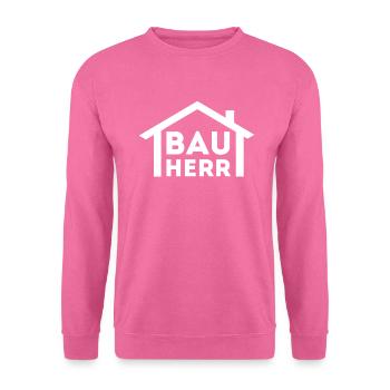 Site de bricolage - Sweat-shirt Unisexe - rose - Devant