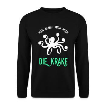 Poulpe Gardien Gardien Football Handball - Sweat-shirt Unisexe - noir - Devant - Alina (178cm) & Michal (187cm)