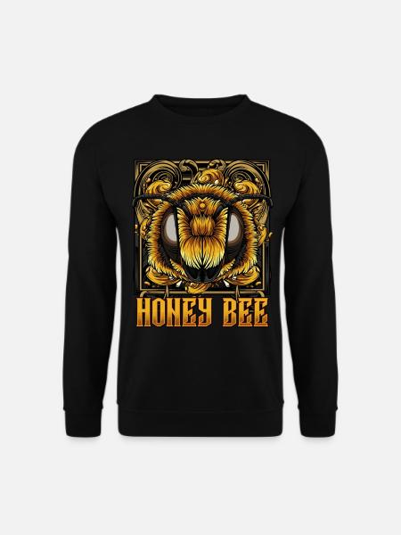 Modern honeybee | Trendy bee wasp gift - Unisex Sweatshirt - black