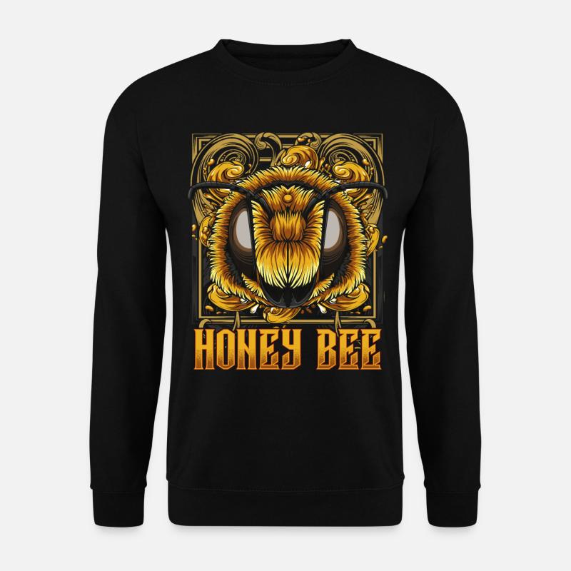 Biene - Unisex Pullover - Schwarz