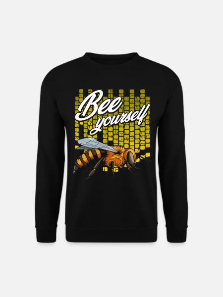 Biene - Unisex Pullover - Schwarz