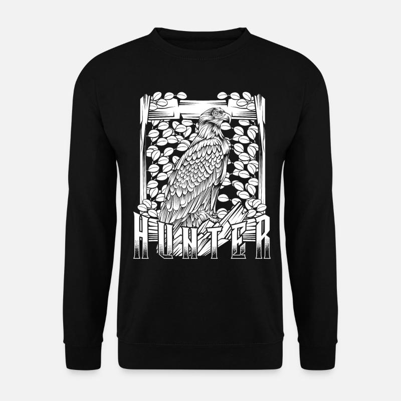 Adler - Unisex Pullover - Schwarz