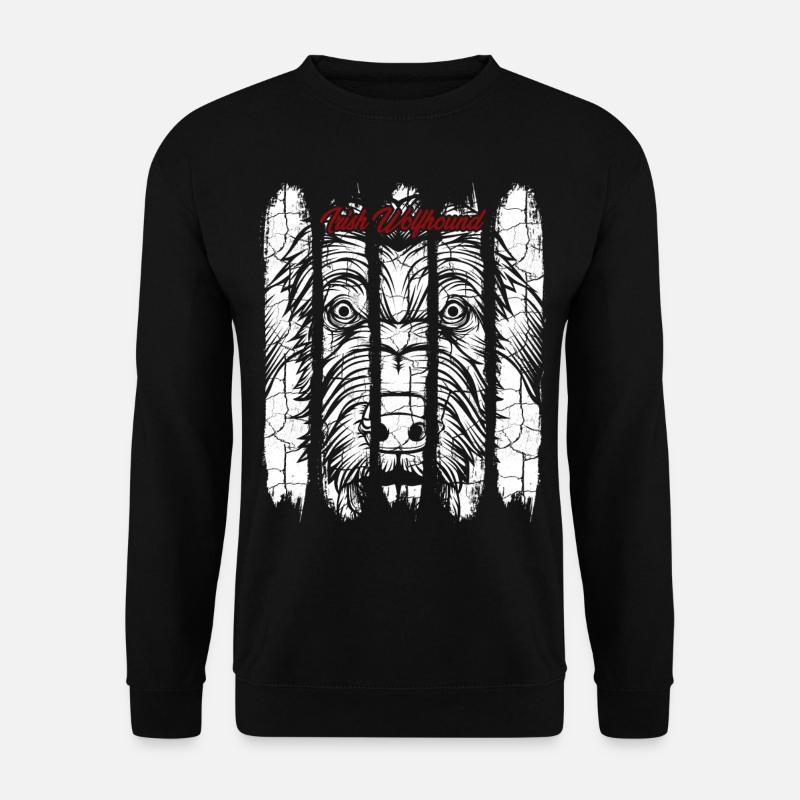 Lévrier irlandais - Sweat-shirt Unisexe - noir