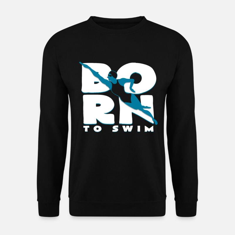 swimmer - Unisex Sweatshirt - black