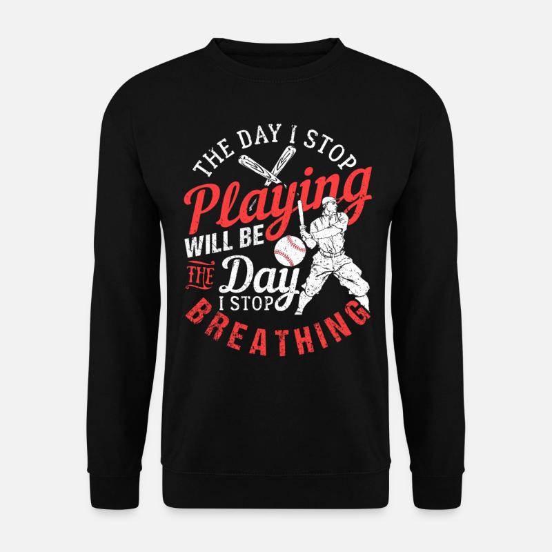 baseball - Unisex Sweatshirt - black