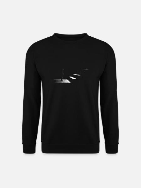 escalier - Sweat-shirt Unisexe - noir