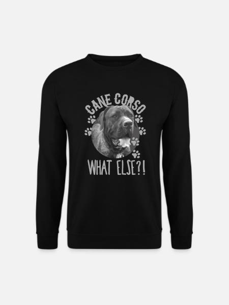 Cane Corso Was sonst ?! Hund Hundfeund Moloss - Unisex Pullover - Schwarz