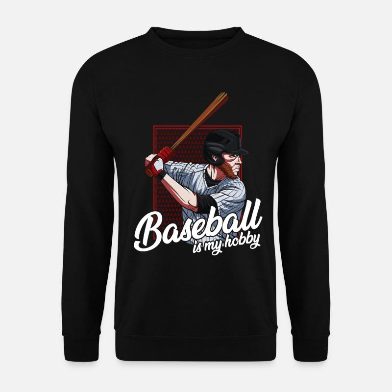 Baseball player - Unisex Sweatshirt - black