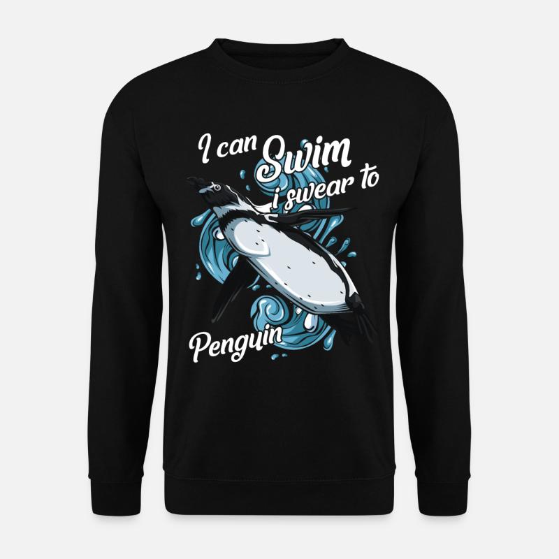 penguins - Unisex Sweatshirt - black