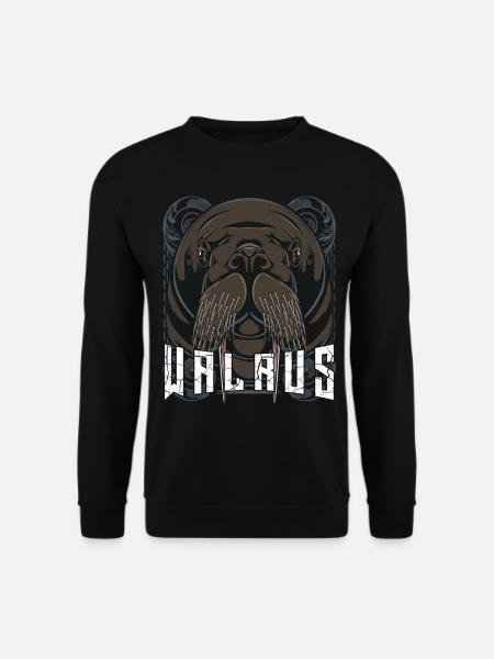 Walross - Unisex Pullover - Schwarz