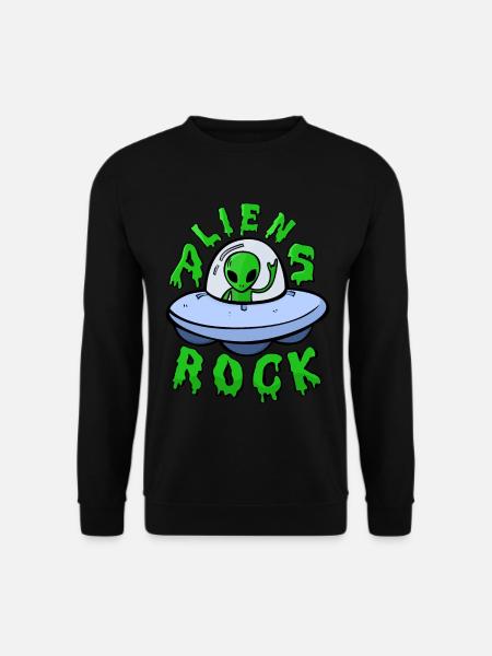 Alien - Unisex Pullover - Schwarz