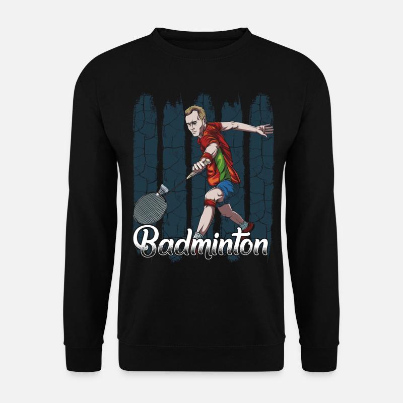 Badminton - Unisex Sweatshirt - black