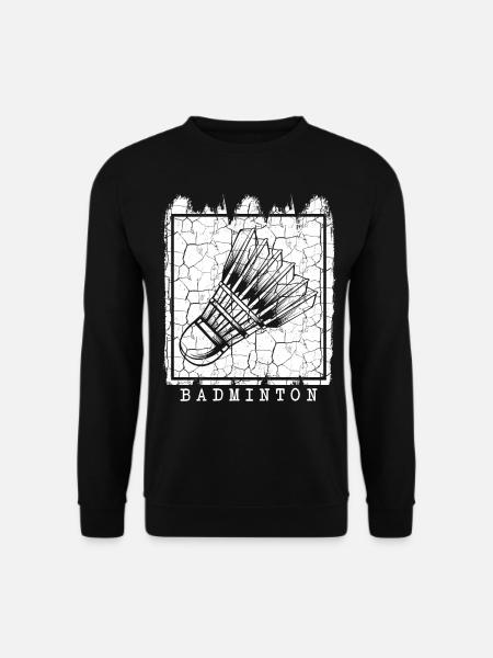 Badminton - Unisex Pullover - Schwarz