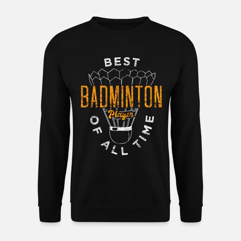 Badminton - Unisex Pullover - Schwarz