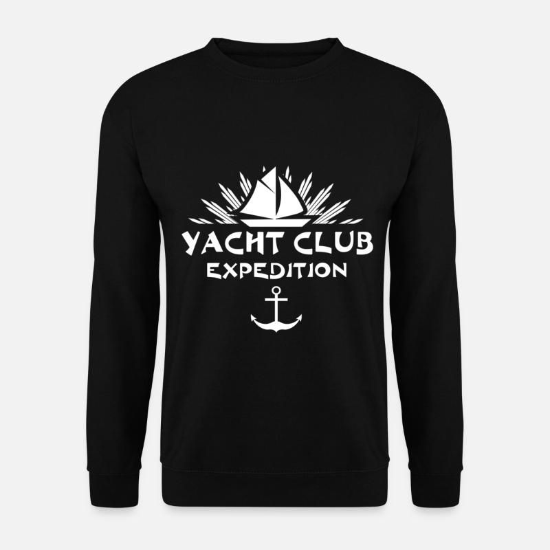 Yacht - Unisex Pullover - Schwarz