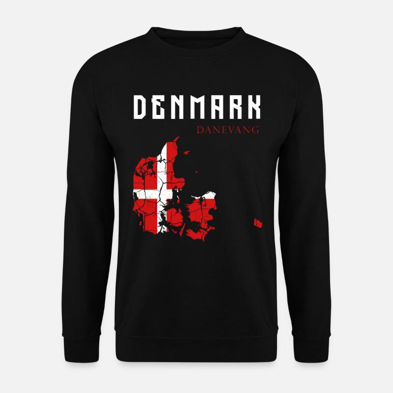 Danemark - Sweat-shirt Unisexe - noir