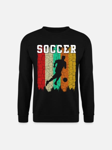 Fußball - Unisex Pullover - Schwarz