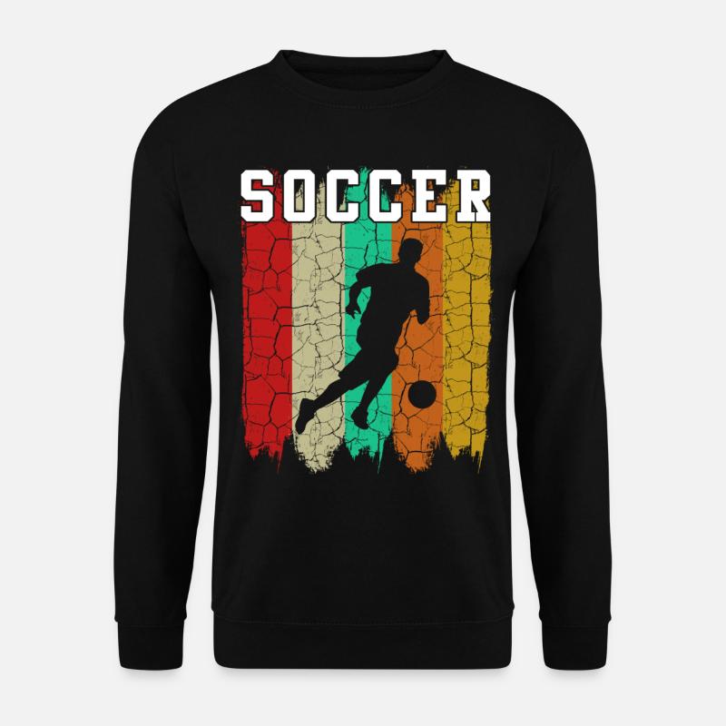 Fußball - Unisex Pullover - Schwarz