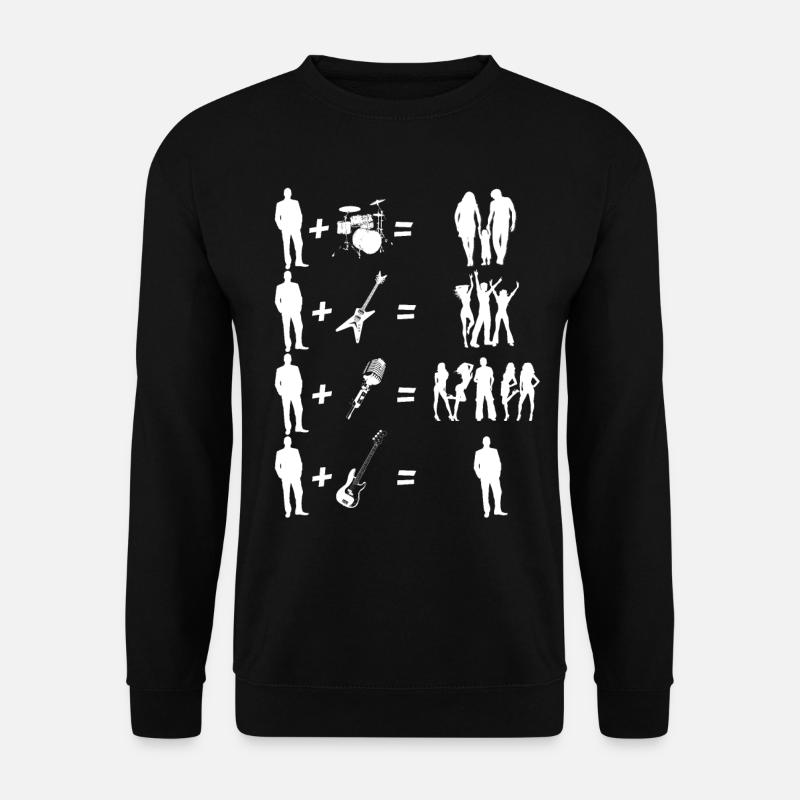 Bass makes you lonely - Unisex Sweatshirt - black