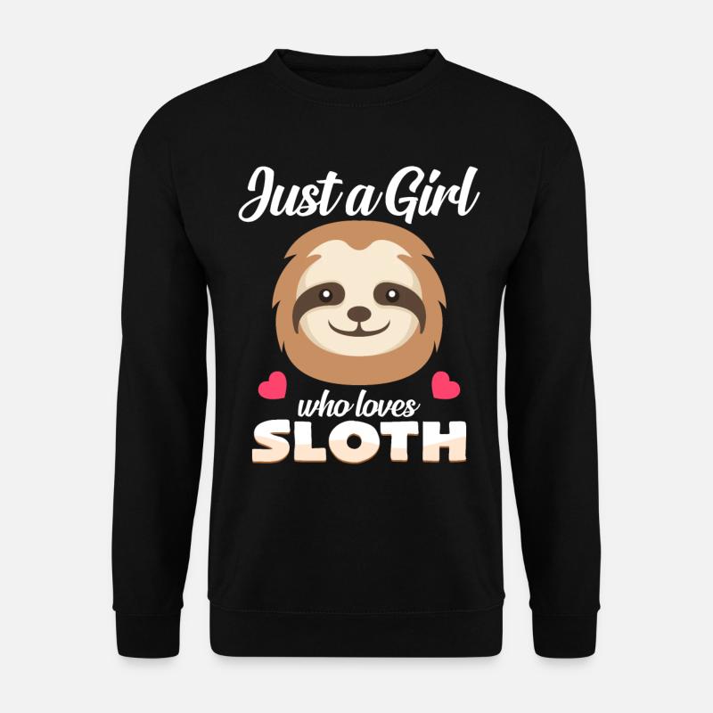 sloths - Unisex Sweatshirt - black