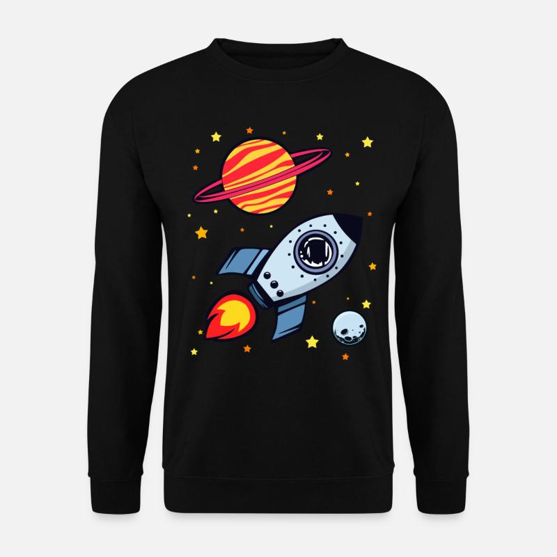 fusée - Sweat-shirt Unisexe - noir