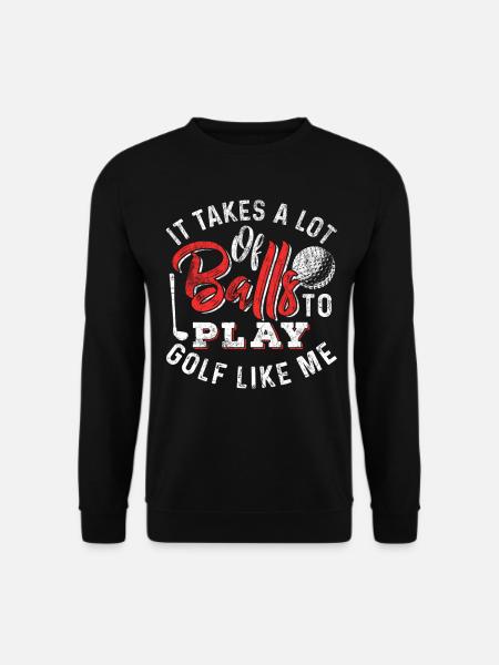 golf - Unisex Sweatshirt - black