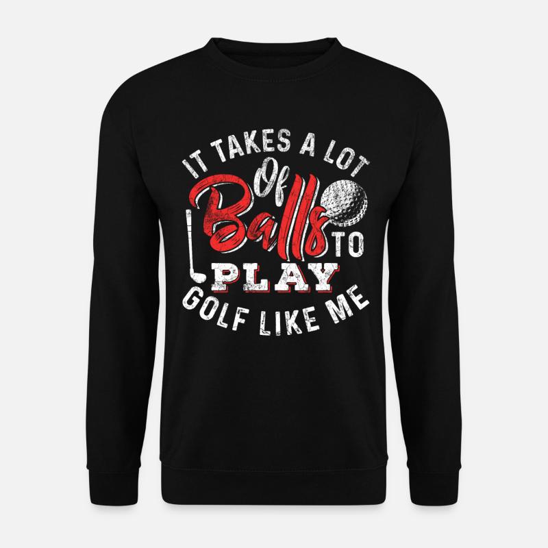 golf - Unisex Sweatshirt - black