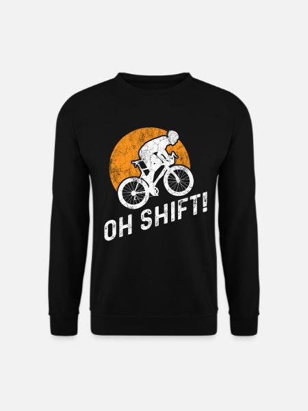 Radfahren Fahrradfahren - Unisex Pullover - Schwarz