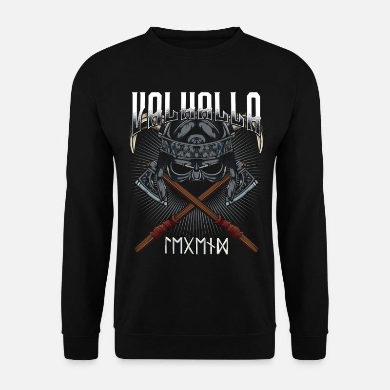 Wikinger - Unisex Pullover - Schwarz
