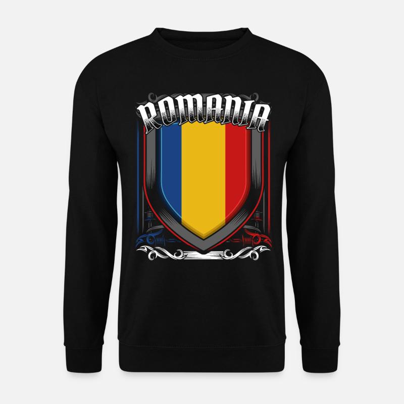 Romania - Unisex Sweatshirt - black