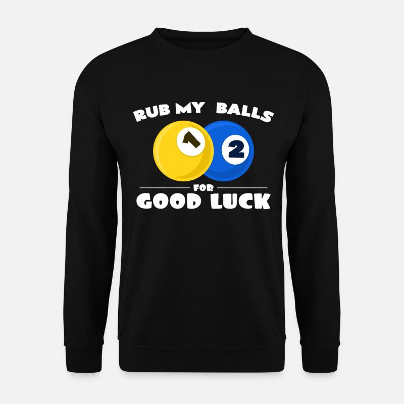 billard - Sweat-shirt Unisexe - noir