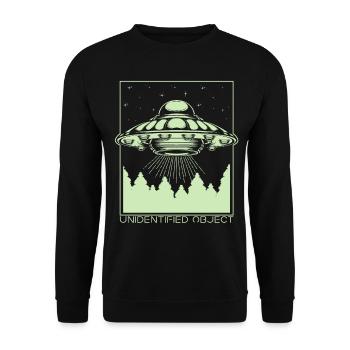 étranger - Sweat-shirt Unisexe - noir - Devant - Alina (178cm) & Michal (187cm)