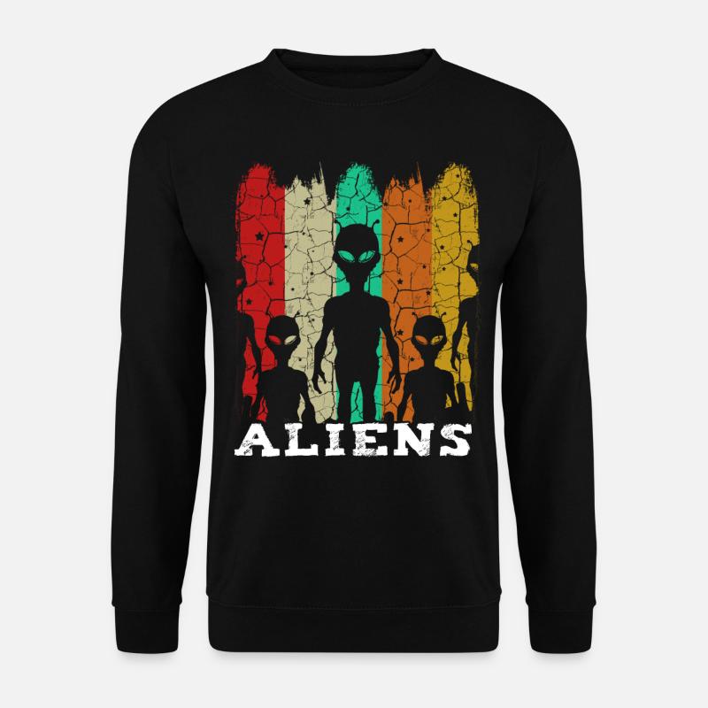 Alien - Unisex Pullover - Schwarz