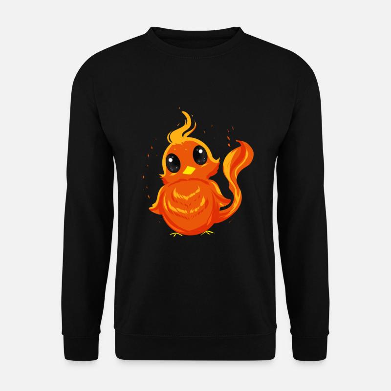 "MIGNON PHOENIX" ~ Joli poussin phénix - Sweat-shirt Unisexe - noir