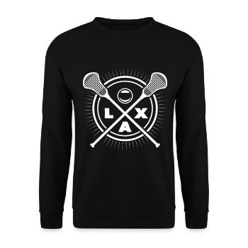 lacrosse - Sweat-shirt Unisexe - noir - Devant - Alina (178cm) & Michal (187cm)