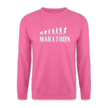Marathon Evolution Present Idea - Unisex Pullover - Pink - Vorne