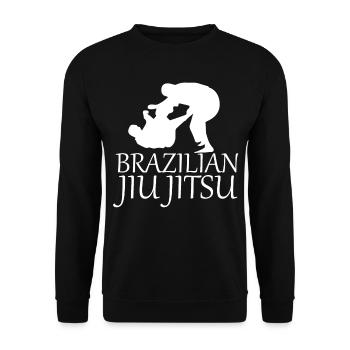 bjj - Unisex Sweatshirt - black - Front - Alina (178cm) & Michal (187cm)
