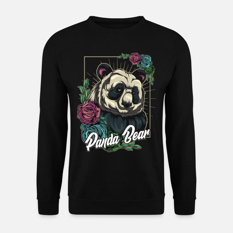panda - Unisex Sweatshirt - black