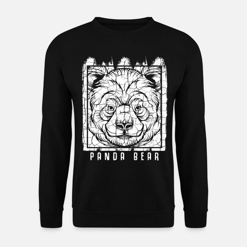 panda - Unisex Sweatshirt - black