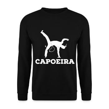 capoeira - Sweat-shirt Unisexe - noir - Devant - Alina (178cm) & Michal (187cm)