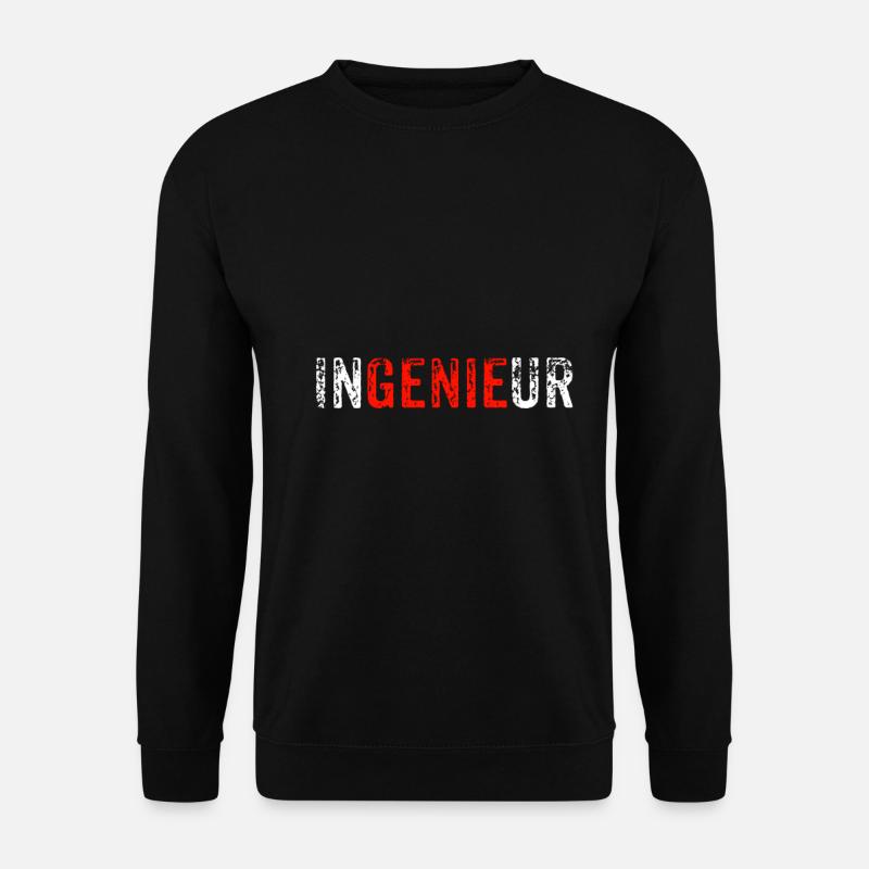engineer - Unisex Sweatshirt - black