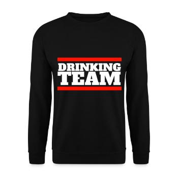 Wochenende Party Disco Feiern Team Geschenk - Unisex Pullover - Schwarz - Vorne - Alina (178cm) & Michal (187cm)