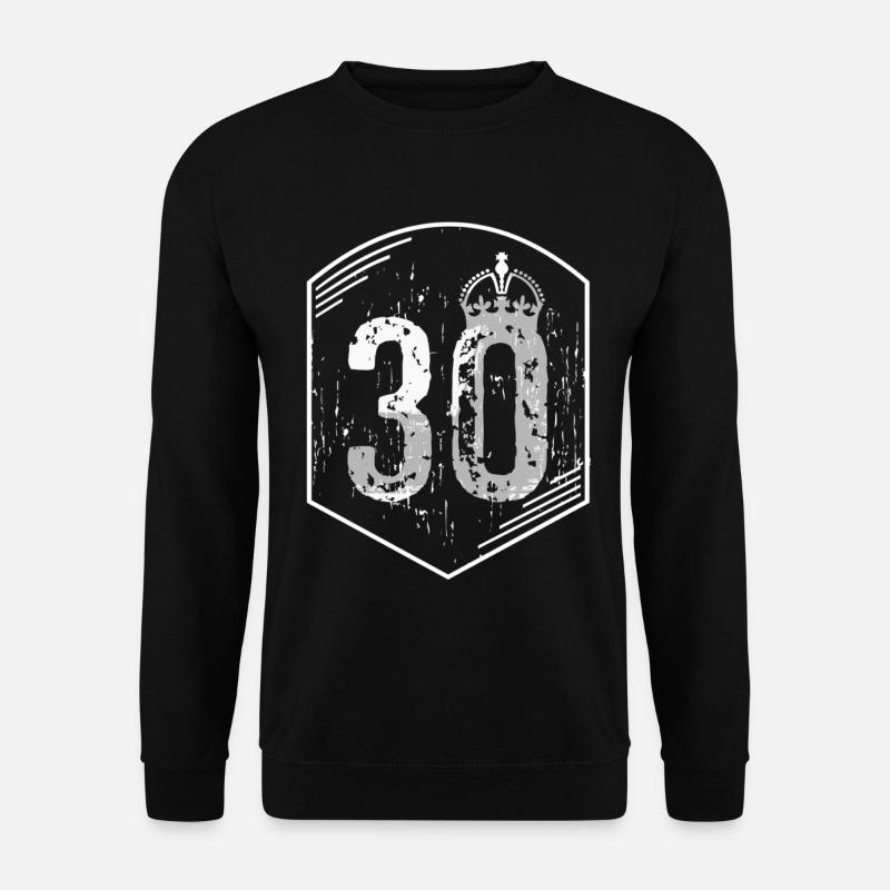 30th birthday - Unisex Sweatshirt - black