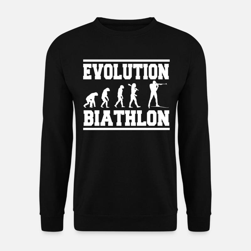 Evolution Biathlon - Unisex Sweatshirt - black